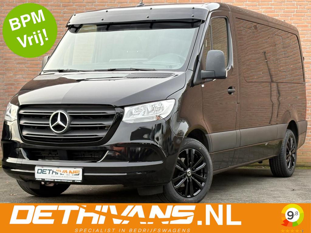 Mercedes-Benz Sprinter 316CDI 164PK L2H1 7G-Tronic / Cruisec, Gebruikt, 4 cilinders, Zwart, Mercedes-Benz
