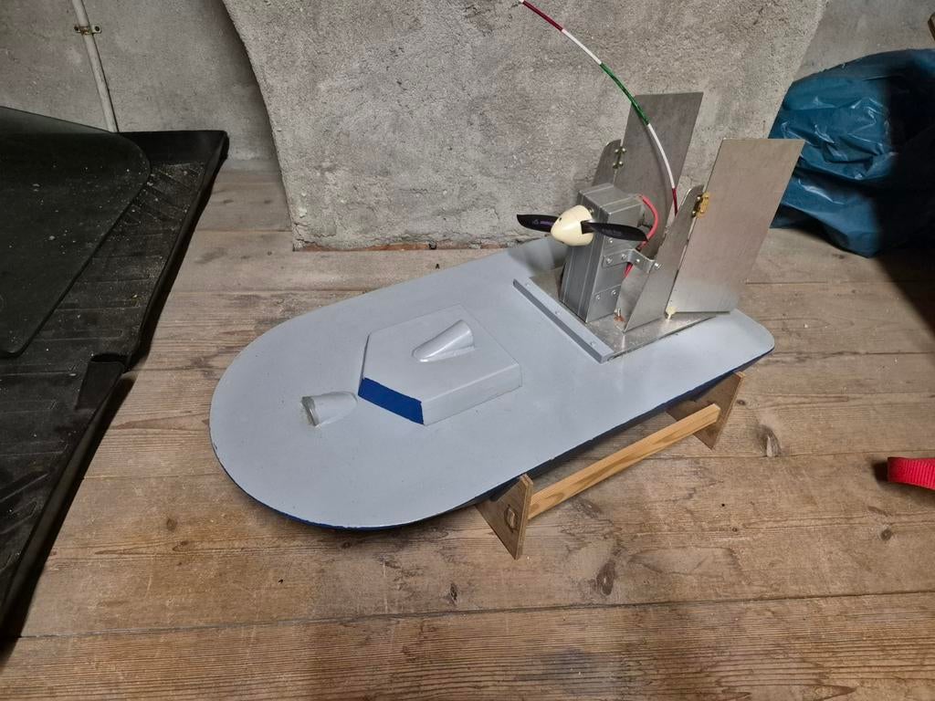 RC Moeras Propeller Boot, Ophalen of Verzenden, Gebruikt