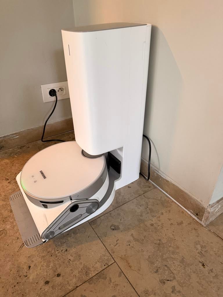 Samsung Jet Bot AI+ Robotstofzuiger met Leegstation, Witgoed en Apparatuur, Stofzuigers, Ophalen, Zo goed als nieuw, Robotstofzuiger