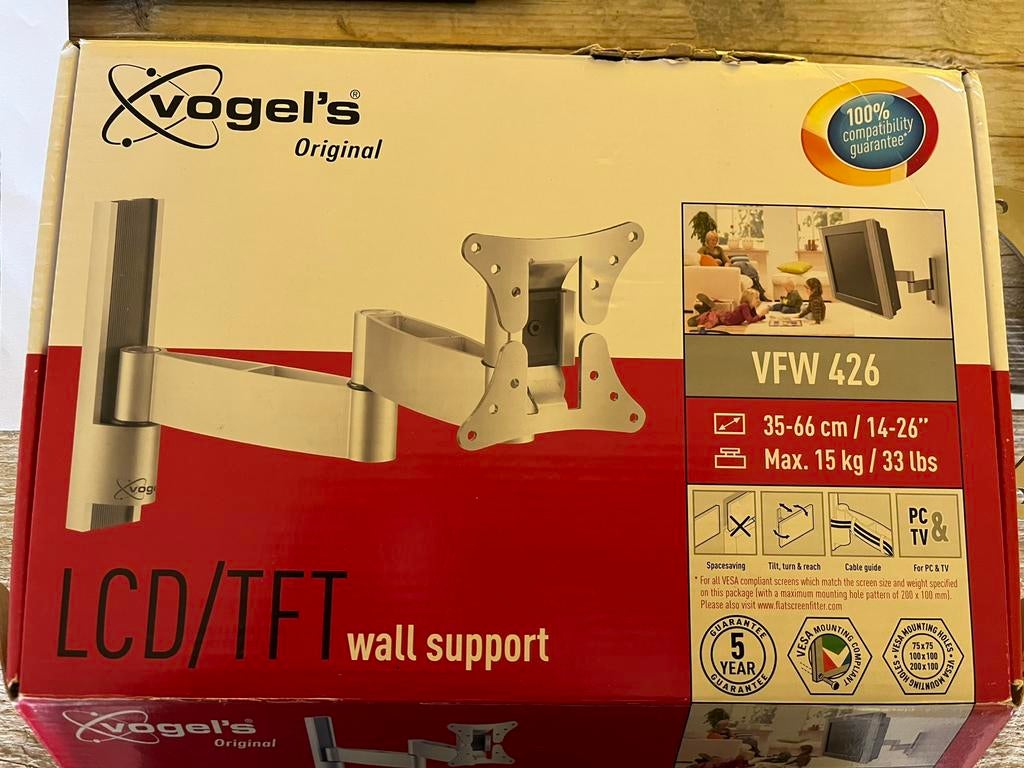 Tv-beugel tv ophangsysteem beugel wandbeugel, Ophalen of Verzenden, Zo goed als nieuw