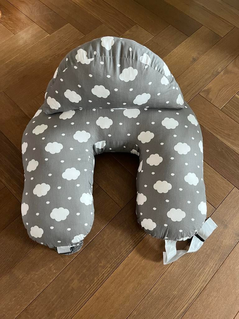 Vulpes Goods voedingskussen / zwangerschapskussen Grey Cloud, Ophalen, Zo goed als nieuw