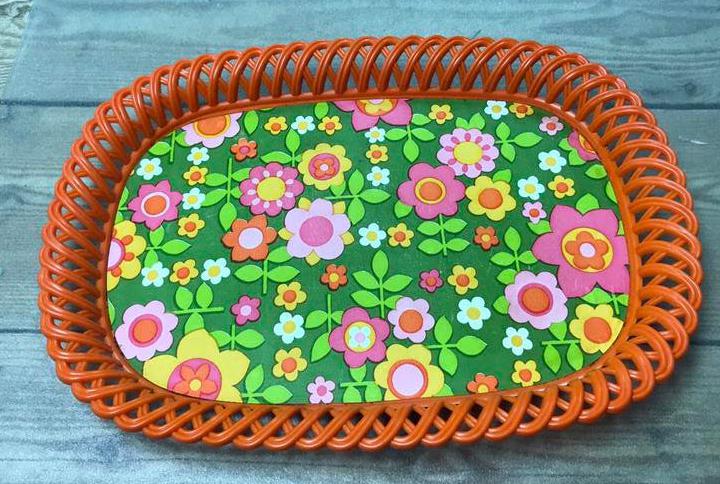 Vintage plastic dienblad Witzman, Ophalen of Verzenden