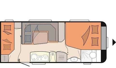 Gezocht hobby 560 KMFE met voortent, Ophalen