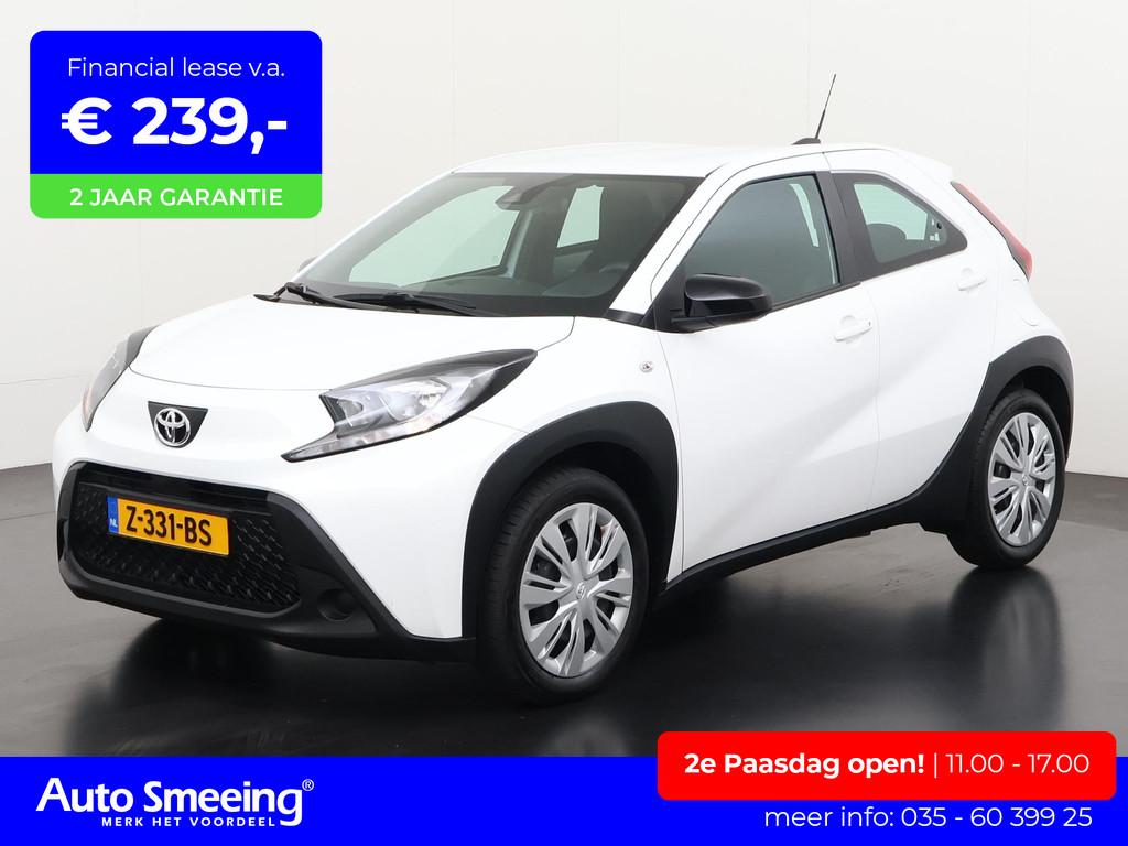 Toyota Aygo X 1.0 VVT-i S-CVT Play | Camera | Carplay | Zond, 12 maanden, Stof, 4 stoelen, Wit