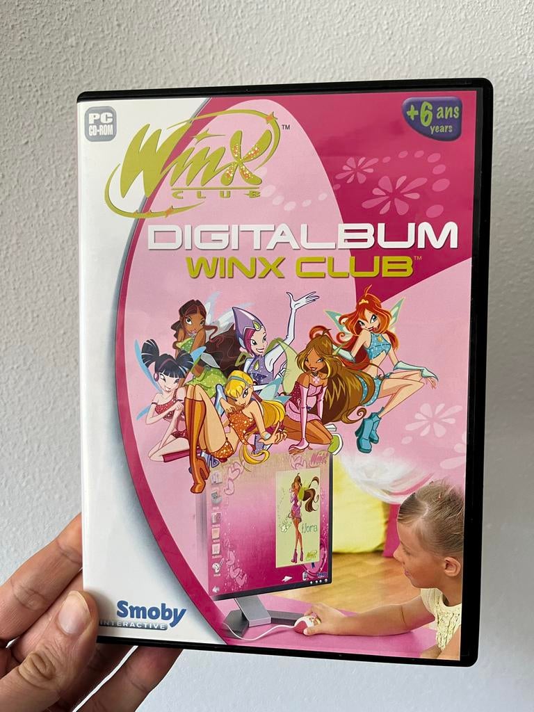 Winx Club Digitalbum PC cdrom - Maak je eigen album!, Puzzel en Educatief, Gebruikt, 1 speler, Eén computer