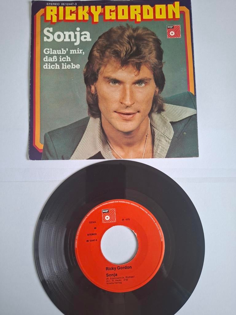 Ricky Gordon - Sonja, Cd's en Dvd's, Vinyl | Nederlandstalig, Ophalen of Verzenden, Zo goed als nieuw, Overige formaten, Levenslied of Smartlap