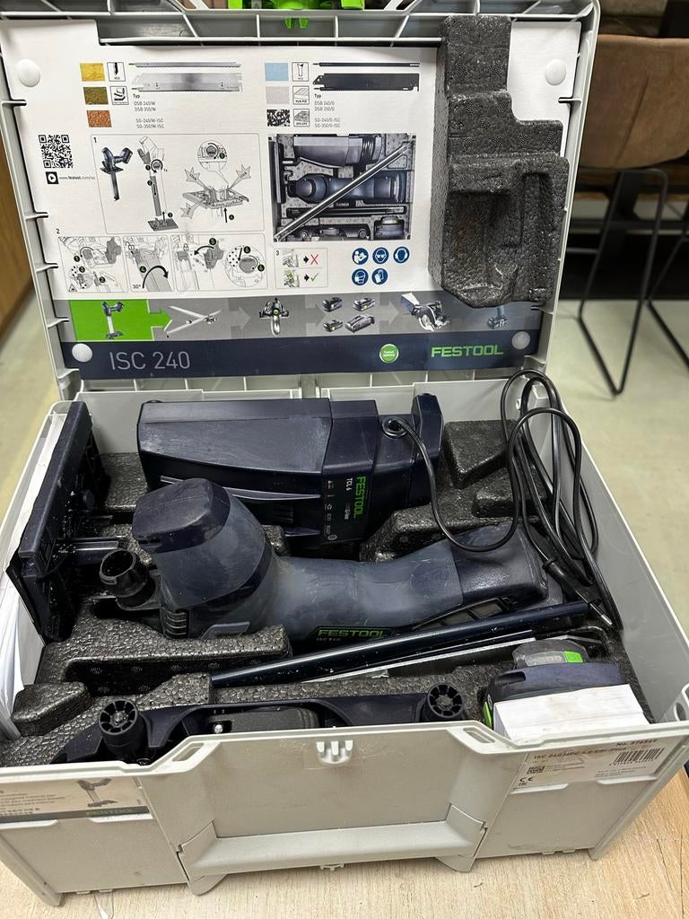 Festool ISC 240 HPC 4,0 EBI-Plus isolatiezaag, 70 mm of meer, Overige typen, 600 tot 1200 watt, Ophalen of Verzenden