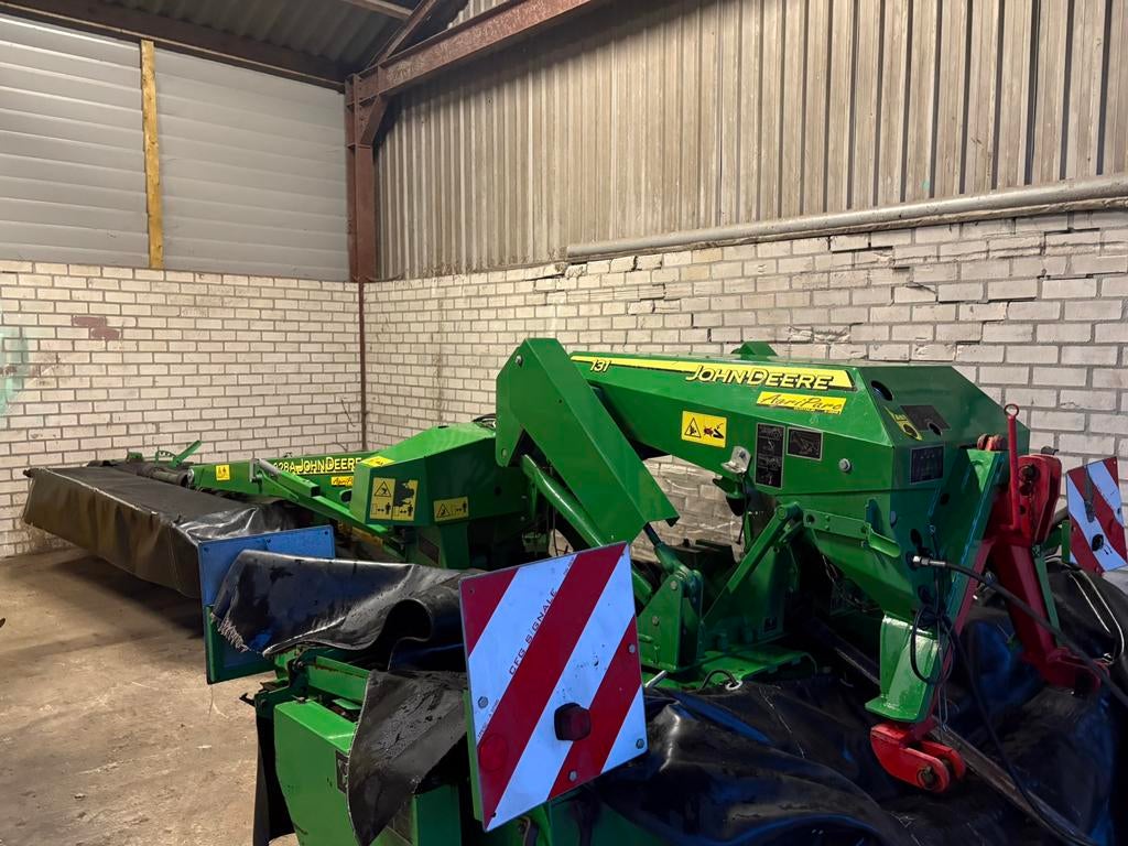 John Deere (Kuhn) maaier set 131 + 328A met kneuzer, Ophalen of Verzenden, Weidebouw