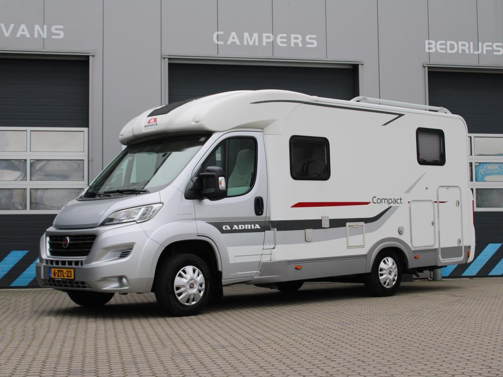 Adria Compact SL Enkele bedden | Bearlock, Caravans en Kamperen, Campers, Ringverwarming, Fiat, Bedrijf, Tot en met 3