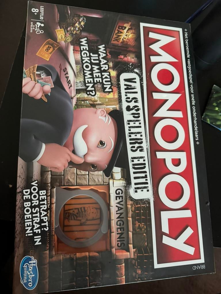 Monopoly vaslspelers editie NIEUW nog gesealed, Vijf spelers of meer, Ophalen of Verzenden, Nieuw, Reisspel