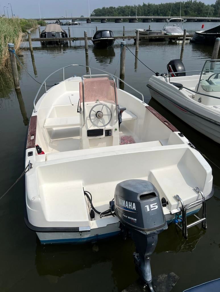 Elan polyester retro boot, Watersport en Boten, Ophalen, 10 tot 30 pk, Zo goed als nieuw, Tot 6 meter