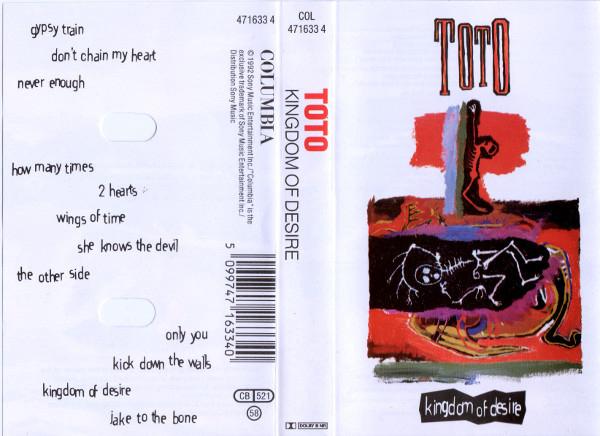 Toto muziek cassette Kingdom of dreams, Gebruikt, Ducoso, 1 bandje, Ophalen of Verzenden