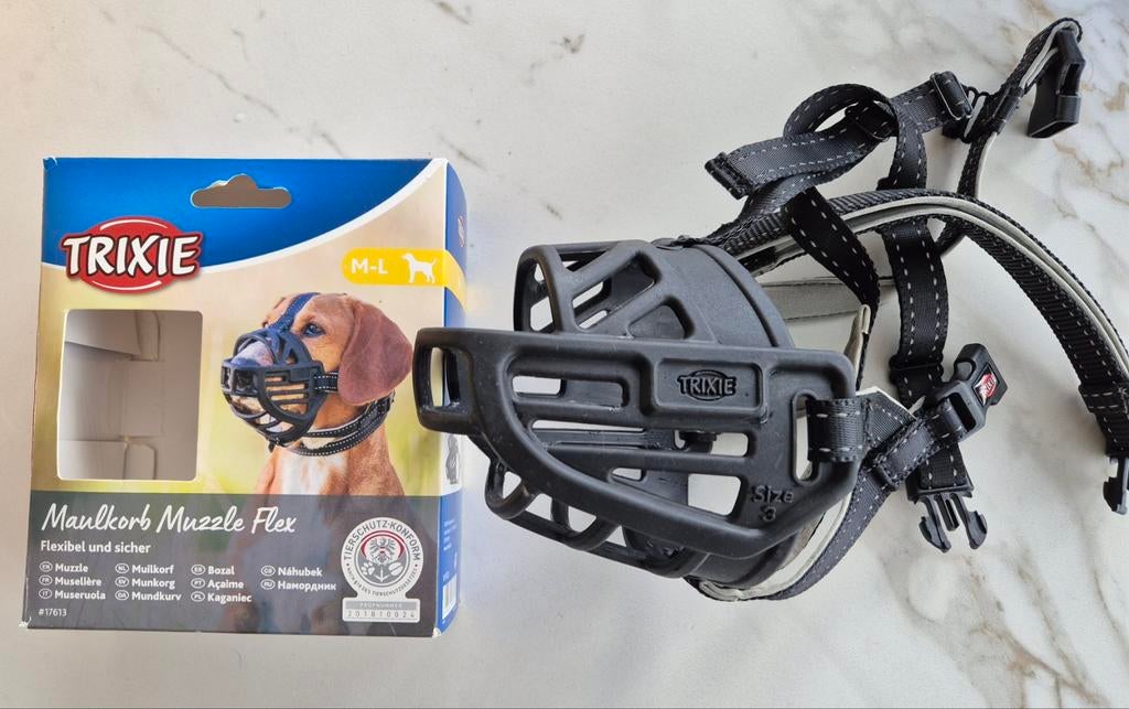 Trixie muilkorf M -L, Ophalen of Verzenden, Zo goed als nieuw