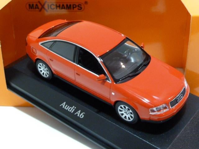 Maxichamps Minichamps Audi A6 c5 sedan 1997 1:43 940017100, Ophalen of Verzenden, Zo goed als nieuw, Auto, MiniChamps