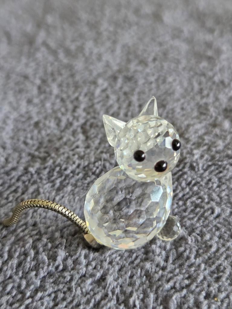 Swarovski kristallen muisje, Verzamelen, Swarovski, Ophalen, Zo goed als nieuw, Figuurtje