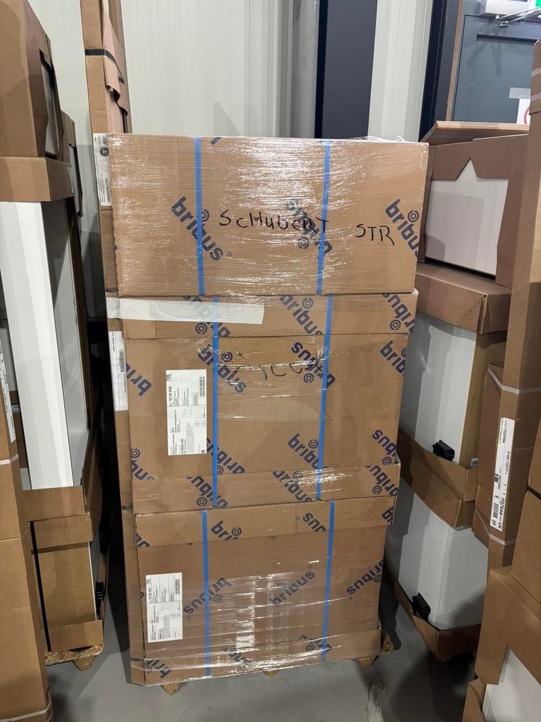 Bribus keuken 180 cm met 3 bovenkasten, 150 tot 200 cm, Ophalen of Verzenden, Zo goed als nieuw, Minder dan 100 cm