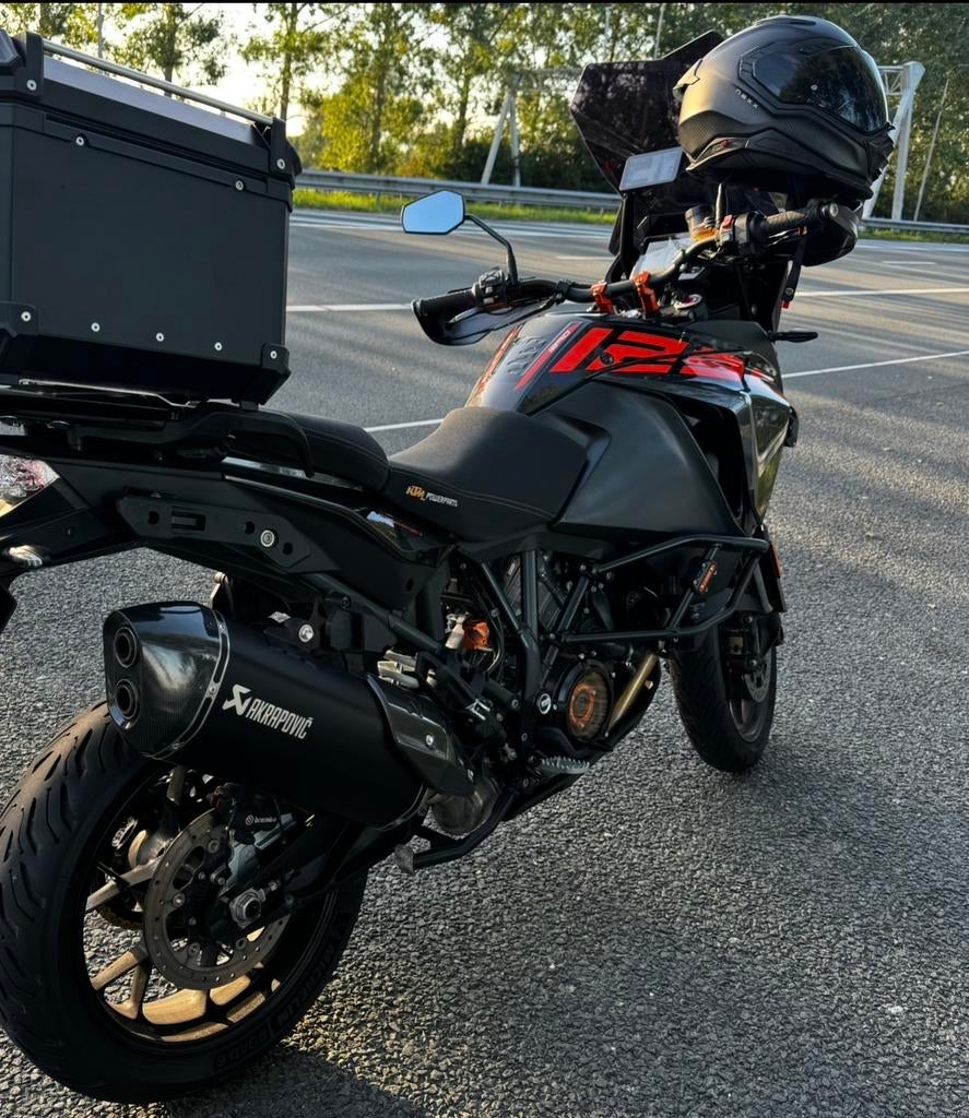 Akrapovic uitlaat KTM 1290 Super Adventure S (2019), Ophalen of Verzenden, Gebruikt