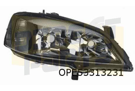 Opel Astra G (3/98-11/04) koplamp Links (Njoy / zwart) OES!