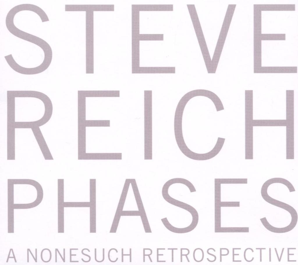 Steve Reich Phases A nonesuch retrospective 5cd, Ophalen of Verzenden, Modernisme tot heden, Zo goed als nieuw, Kamermuziek