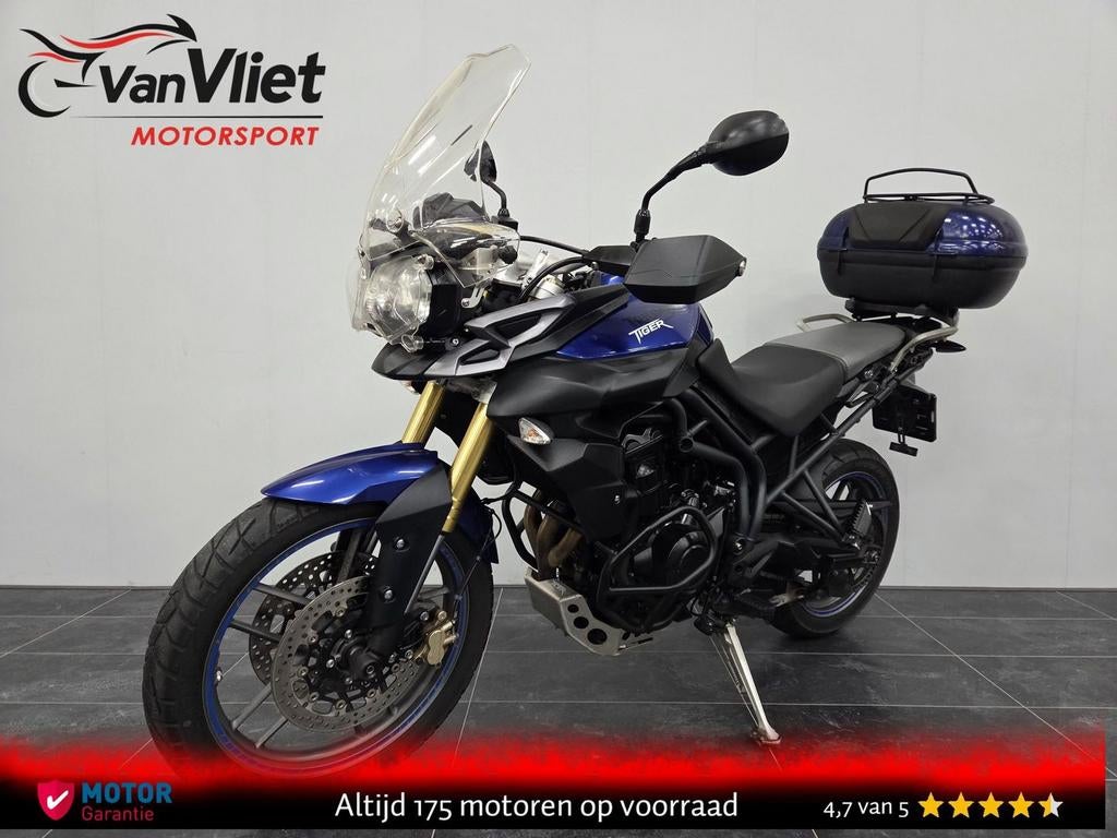Erg Mooie Triumph Tiger 800 18869km.! Blauw - foto 2