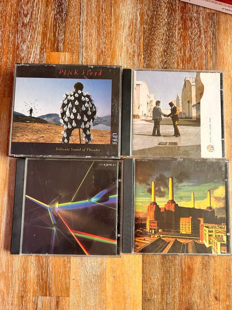 Pink Floyd CD Boxset - 4 albums, Cd's en Dvd's, Cd's | Rock, Ophalen of Verzenden, Gebruikt, Progressive
