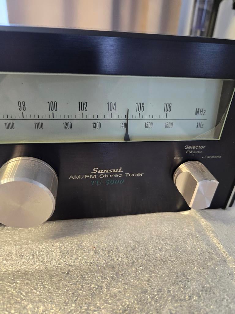 Sansui TU-5900 AM/FM Stereo Tuner, Ophalen, Zo goed als nieuw, Analoog