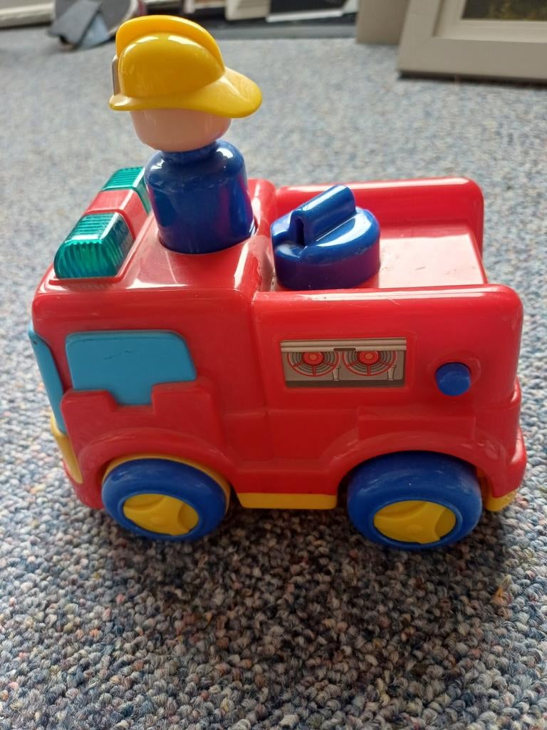 Brandweerauto met licht, geluid en rijfunctie, Ophalen of Verzenden