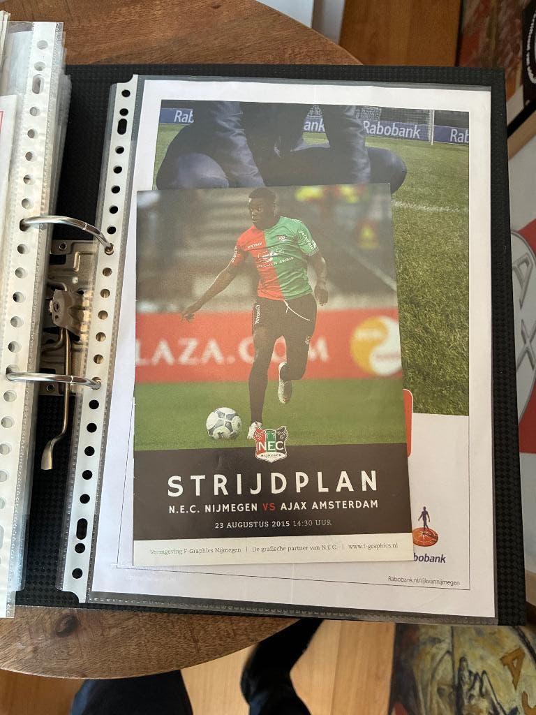 NEC- Ajax programma, Verzamelen, Ophalen of Verzenden, Zo goed als nieuw, Ajax, Boek of Tijdschrift