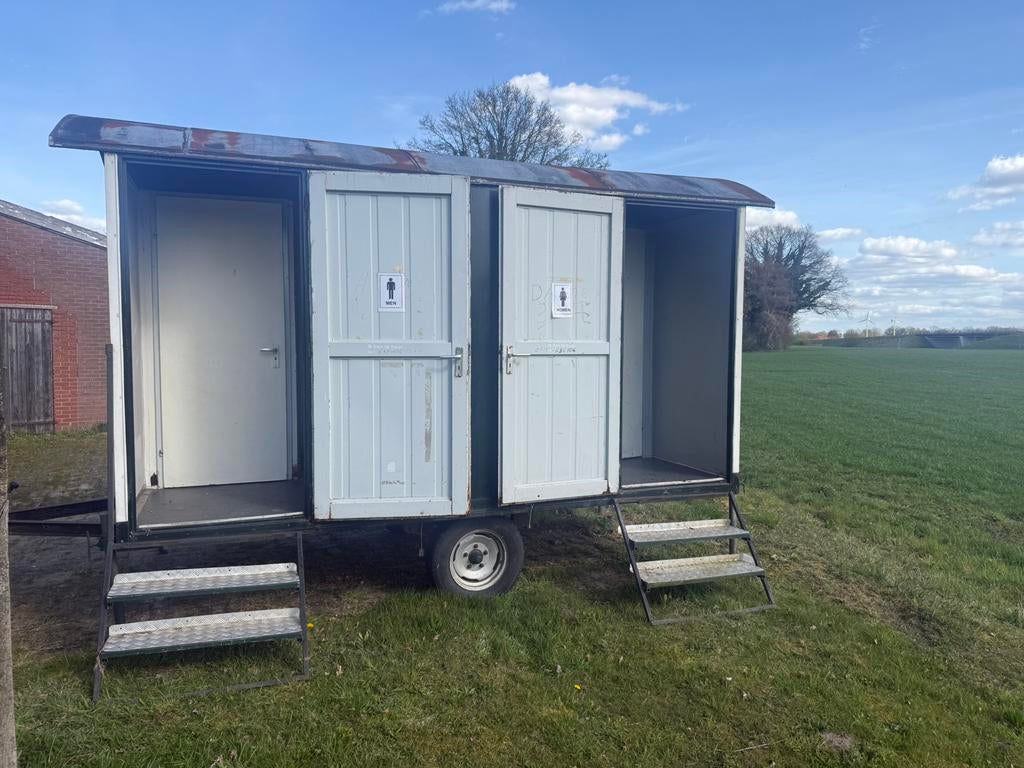Toiletwagen - opknapper, Doe-het-zelf en Verbouw, Bouwketen en Schaftketen, Ophalen, Gebruikt