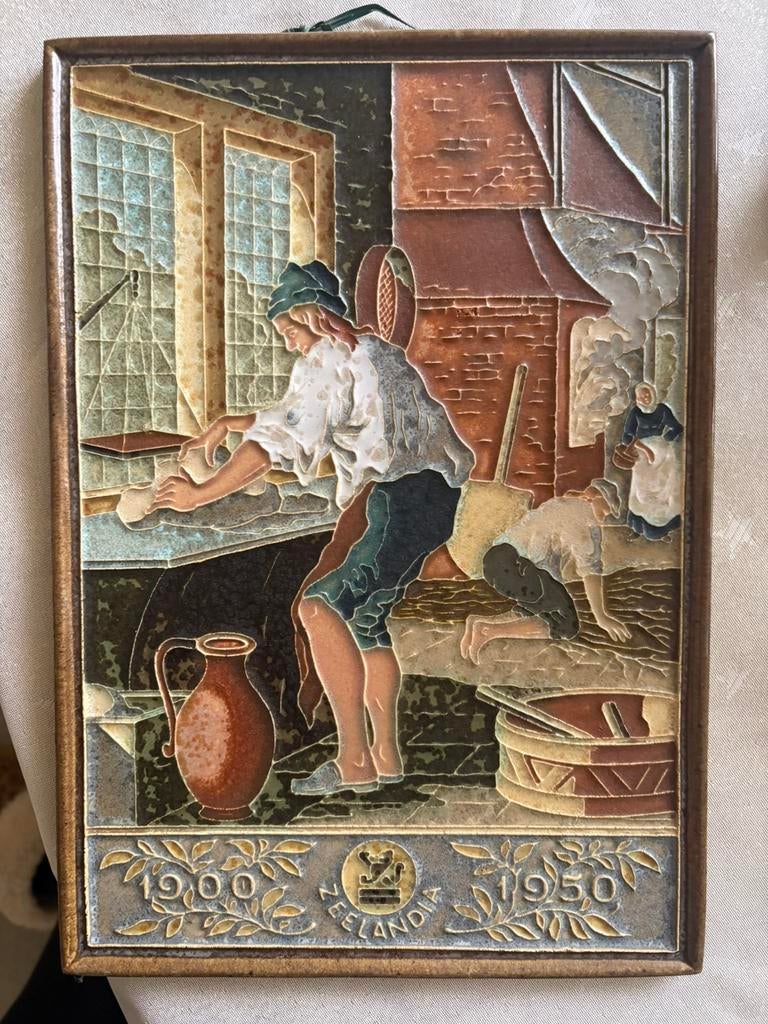 Wandtegel Bakkerij - Royal Delft (1950), Ophalen of Verzenden