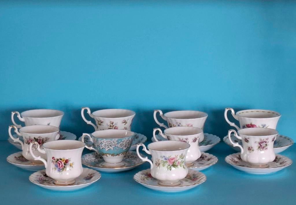 Royal Albert kop en schotels 10x, Ophalen of Verzenden