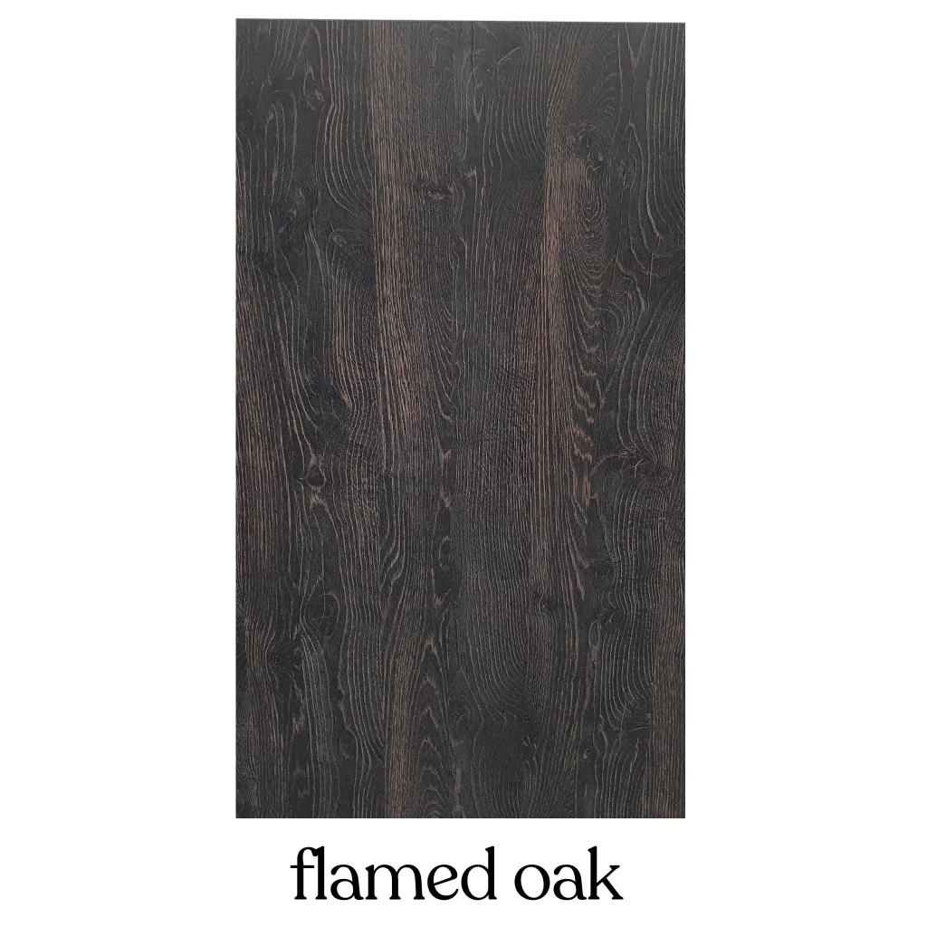 NIEUW werkblad / bureaublad - kleur FLAMED OAK, Niet ingevuld, Nieuw, Niet ingevuld, Niet ingevuld