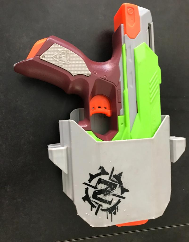 Nerf handgeweer, 1 speler, Ophalen of Verzenden, Zo goed als nieuw, Vanaf 18 jaar