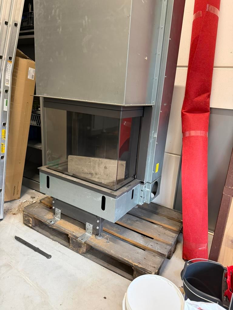 Kalfire W66/48S - houtkachel, Huis en Inrichting, Kachels, Ophalen, Zo goed als nieuw, Hout, Houtkachel