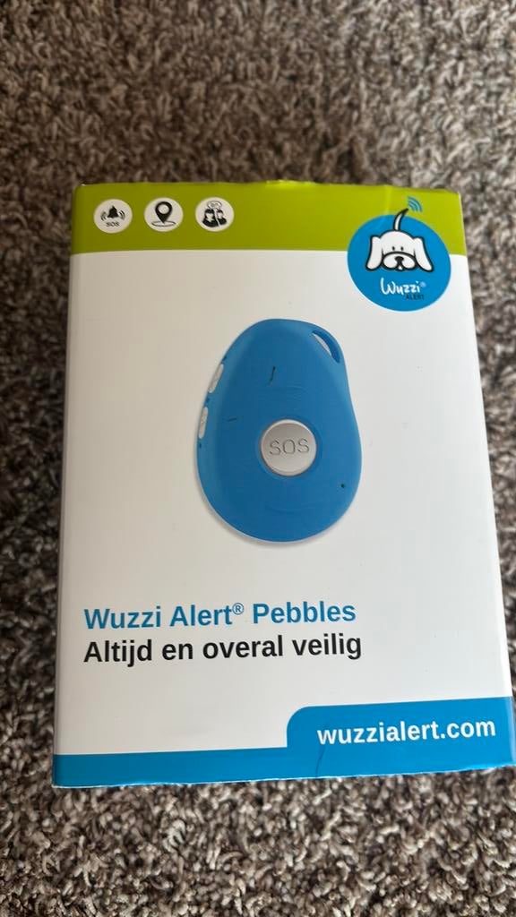 Wuzzi alert Pebbles persoonlijk alarm, Ophalen, Zo goed als nieuw