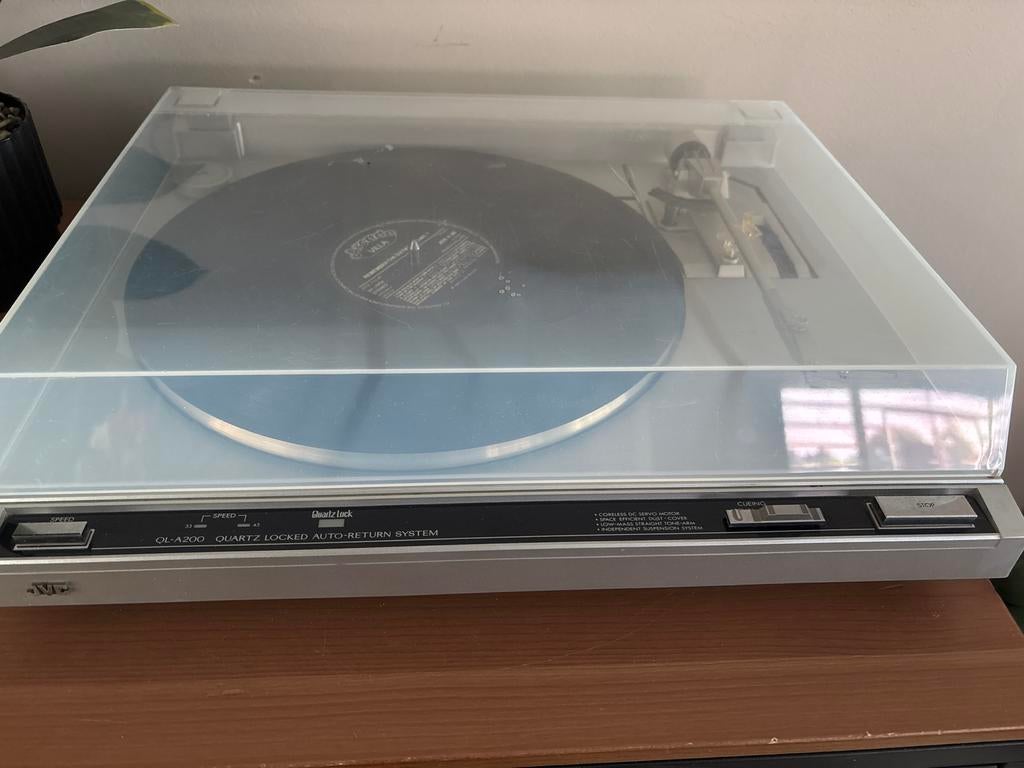 JVC QL-A200 Quartz Turntable Platenspeler, Overige merken, Automatisch, Ophalen of Verzenden, Zo goed als nieuw