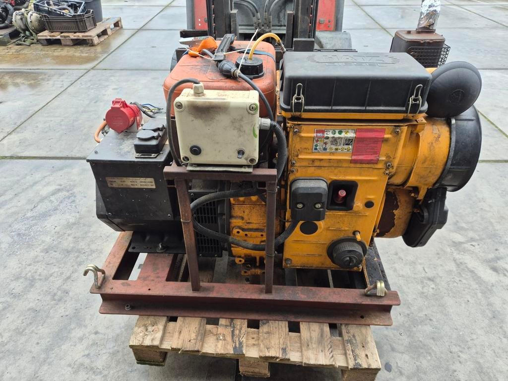 Hatz 2L41C 17.5 kva, Ophalen of Verzenden, Zo goed als nieuw, Dieselolie