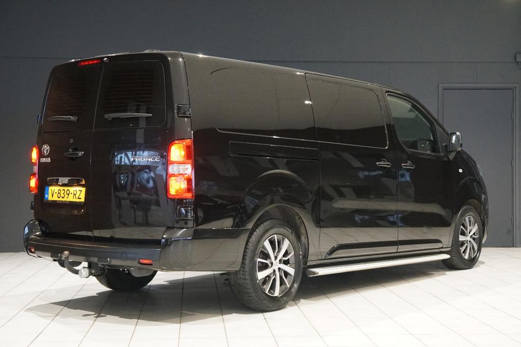 Toyota PROACE Worker 2.0 D-4D Professional Long AUT. + LEDER, Gebruikt, Euro 6, 4 cilinders, Zwart