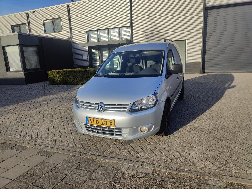 Volkswagen Caddy 1.6 TDI Highline Automaat (bj 2011), Auto's, Bestelauto's, Automaat, Euro 5, Gebruikt, 4 cilinders