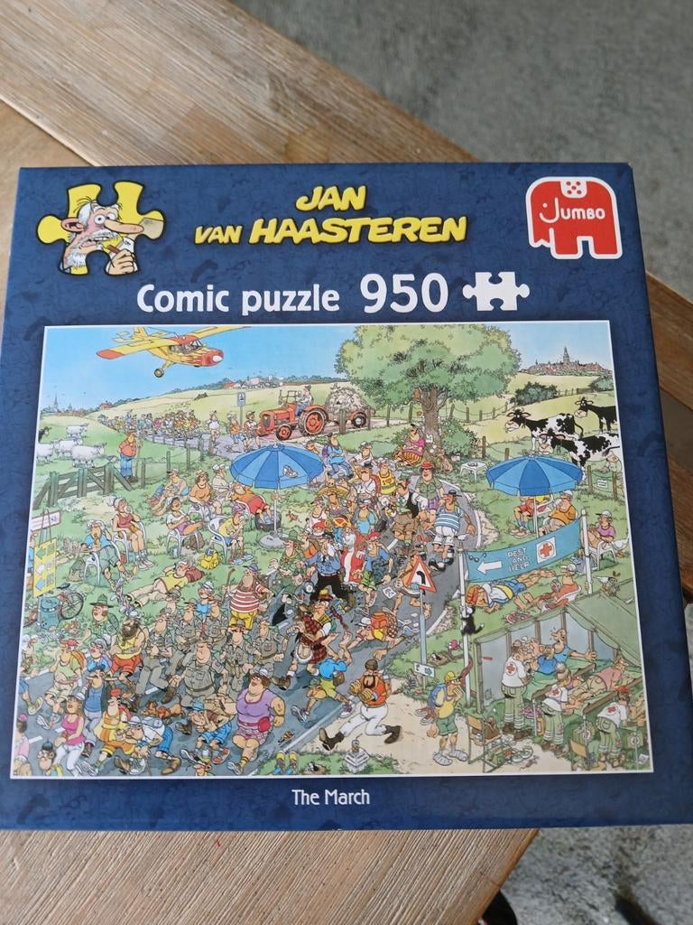 Jan van Haasteren - de mars, Ophalen of Verzenden, 500 t/m 1500 stukjes, Zo goed als nieuw