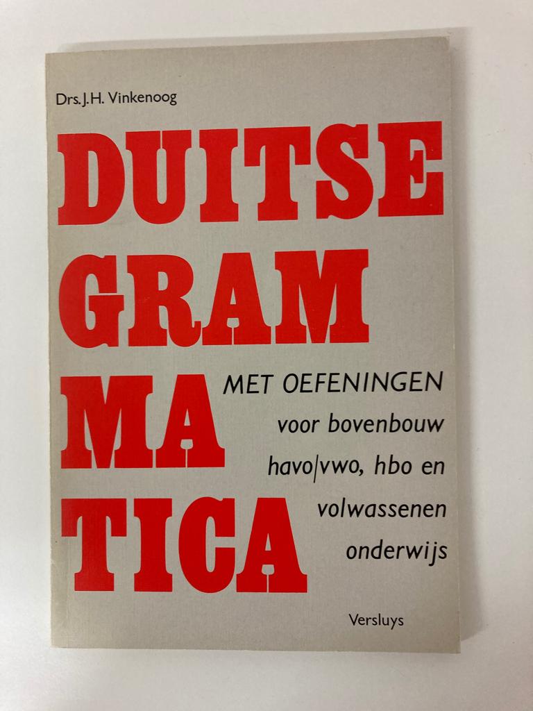 Duitse grammatica met oefeningen havo vwo hbo volwassenen, Boeken, Schoolboeken, Ophalen of Verzenden, Gelezen, Overige niveaus