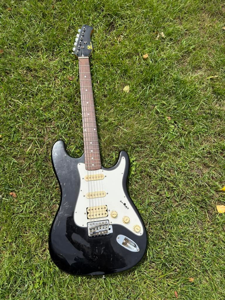 Oude electrische gitaar, Muziek en Instrumenten, Ophalen, Zo goed als nieuw