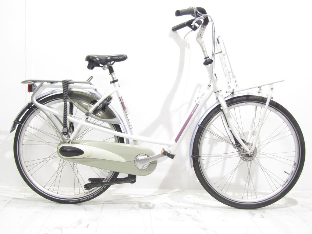 Batavus Mambo wit dames 53cm 28inch, Fietsen en Brommers, Fietsen | Dames | Damesfietsen, 53 tot 56 cm, Gebruikt, Batavus, Versnellingen