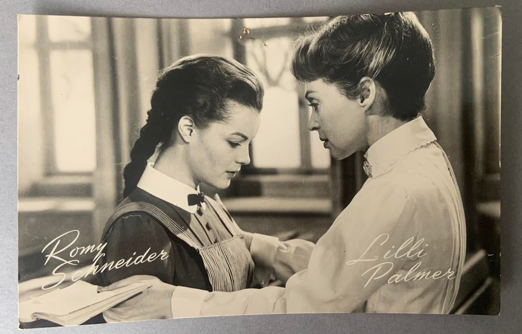 Romy Schneider en Lilli Palmer film, Ophalen of Verzenden, Ongelopen, Sterren en Beroemdheden