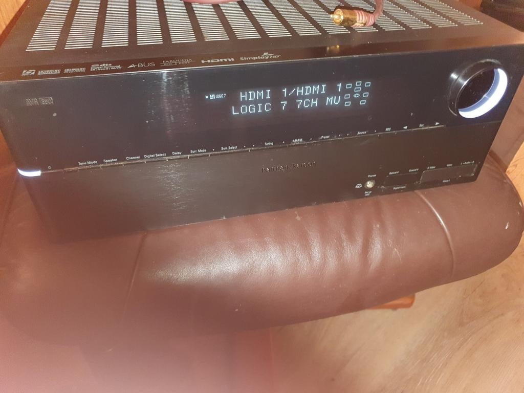 harman kardon avr 350 home cinema set, Audio, Tv en Foto, Versterkers en Receivers, Ophalen, Gebruikt, Overige merken