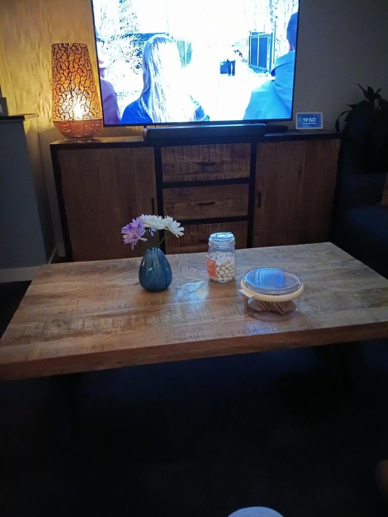 Salontafel 45x70x130 cm, 100 tot 150 cm, Zo goed als nieuw, Minder dan 50 cm, Rechthoekig