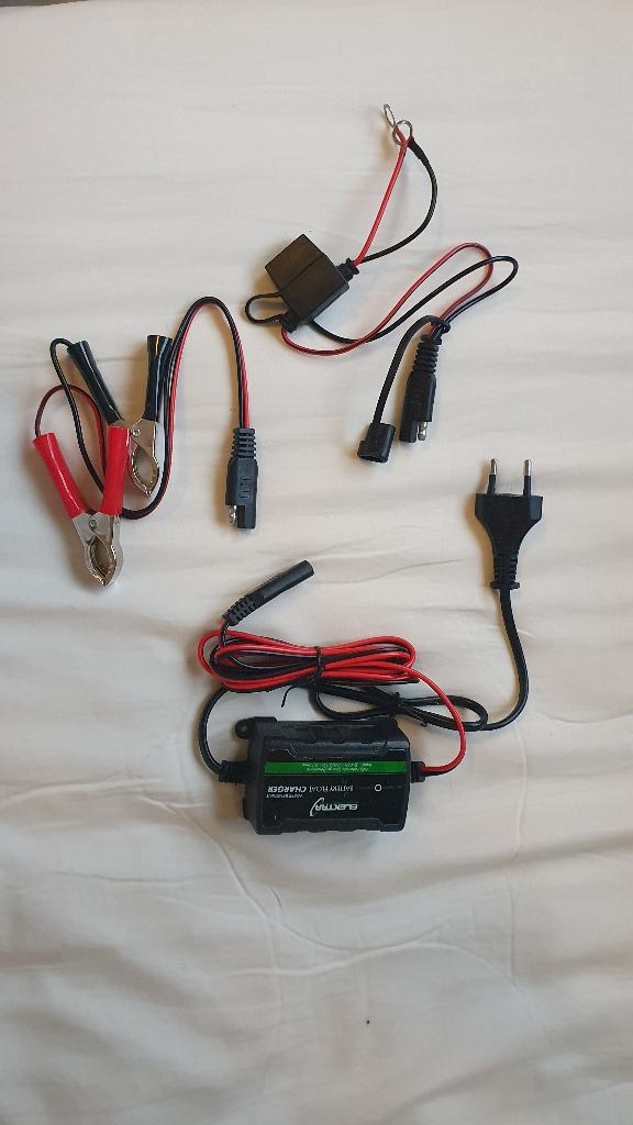 Elektra - Druppellader - acculader voor scooter - 12V 0.9A, Ophalen of Verzenden