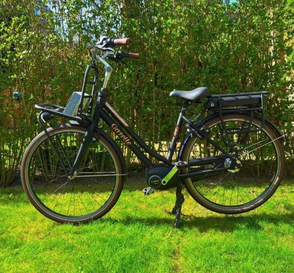 Elektrische Gazelle Miss Grace // 2900km, Ophalen of Verzenden, Zo goed als nieuw, 47 tot 51 cm, 50 km per accu of meer