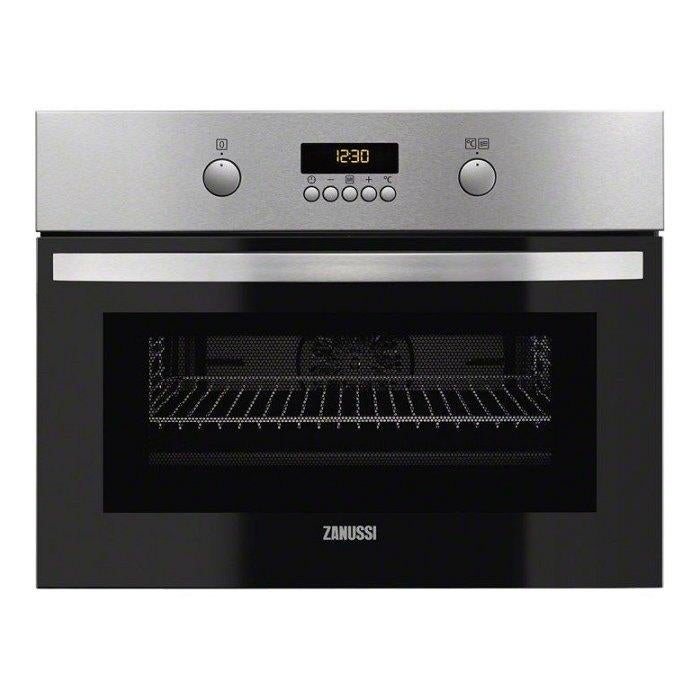Zanussi ZKC44510XA Oven | Combimagnetron | Zeer goede staat, Zo goed als nieuw, Oven met grill, Inbouw, 45 tot 60 cm