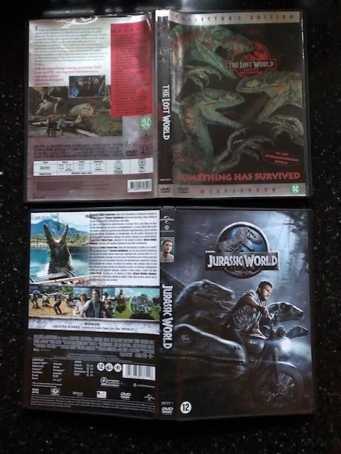 Jurassic World en The Lost World dvd , als nieuw in de doos, Alle leeftijden, Ophalen of Verzenden, Zo goed als nieuw, Actie